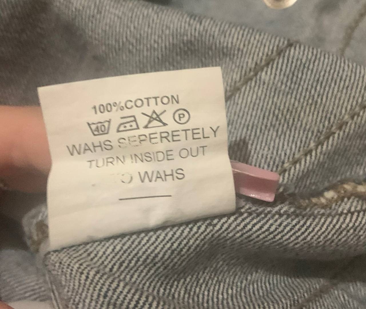 Vintage RARE Archive moto denim jacket with patches japanese style Size US XL / EU 56 / 4 - 13 Thumbnail