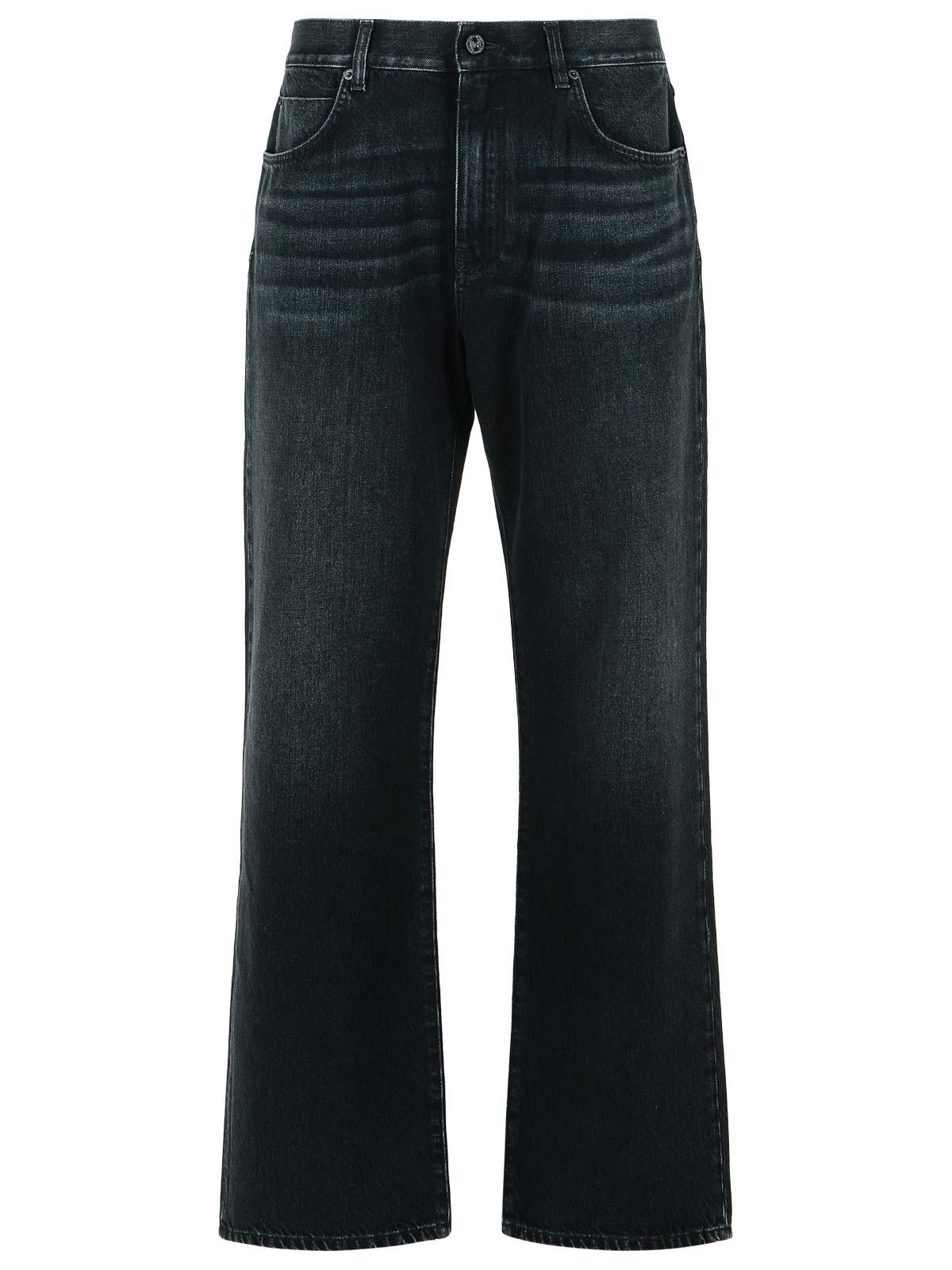 Balmain BALMAIN Black Cotton Jeans Size US 33 - 1 Thumbnail