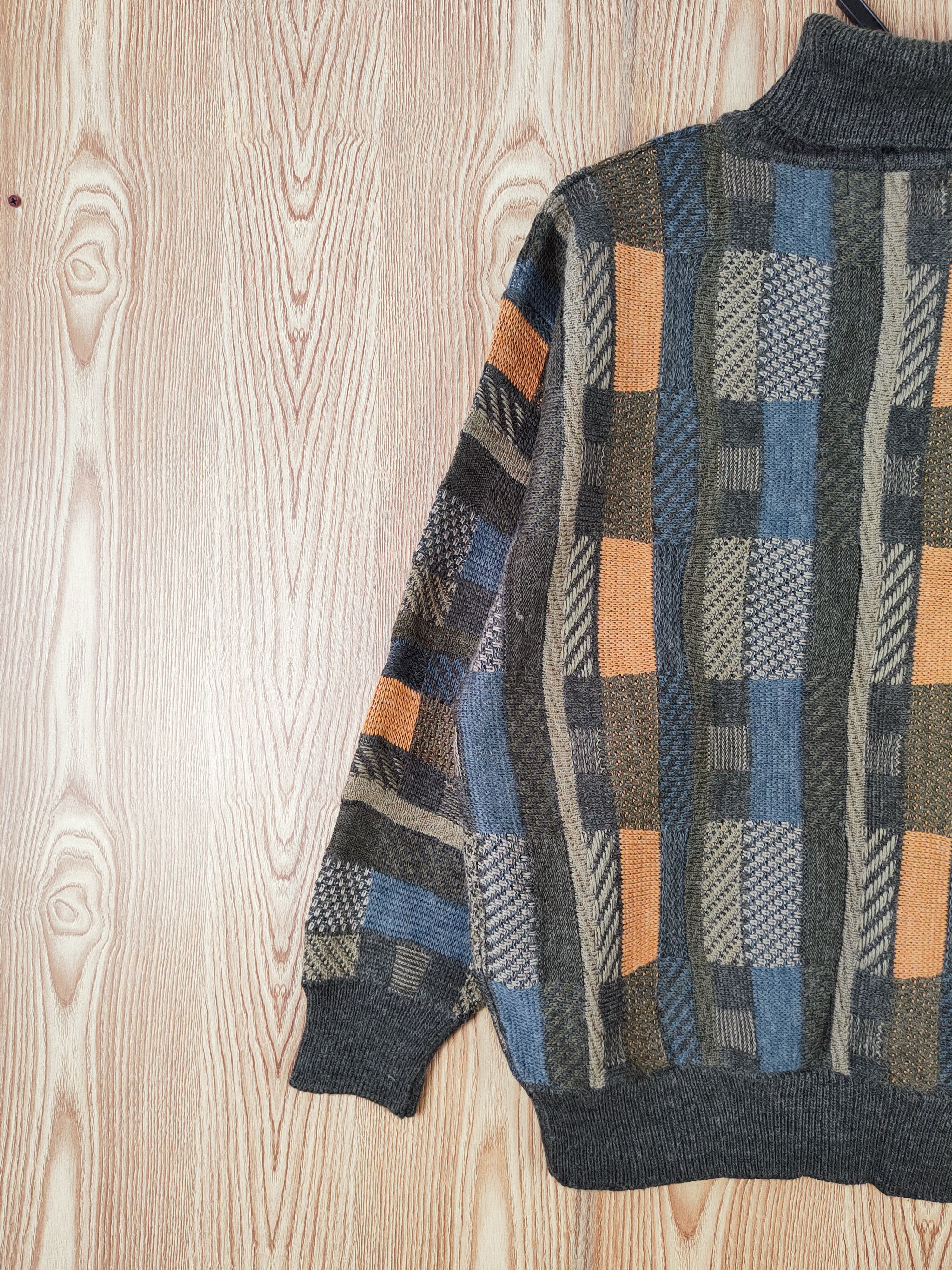 Vintage D Curiosity 5 Dark Gray Knitwear Sweatshirts #W865 Size US M / EU 48-50 / 2 - 8 Thumbnail