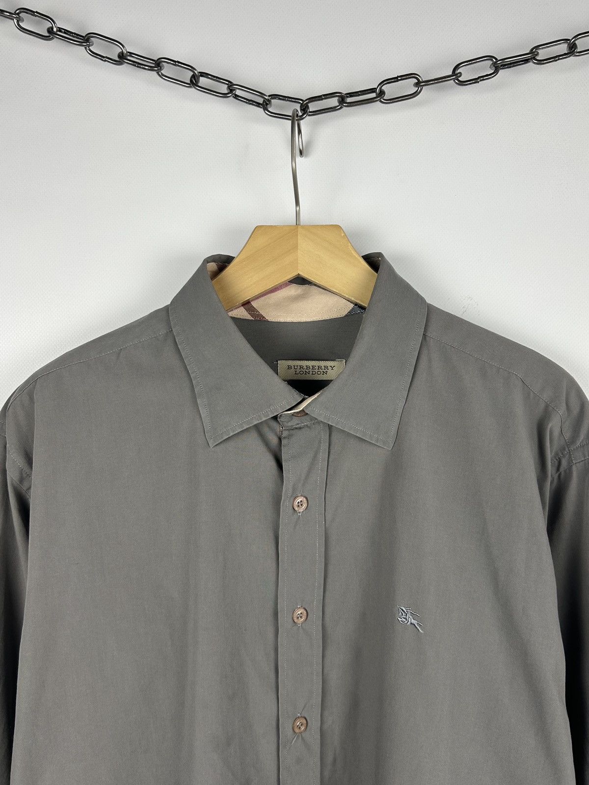 Burberry Burberry London Nova Check Shirt Buttons Up Men’s Size XL Size US XL / EU 56 / 4 - 2 Thumbnail