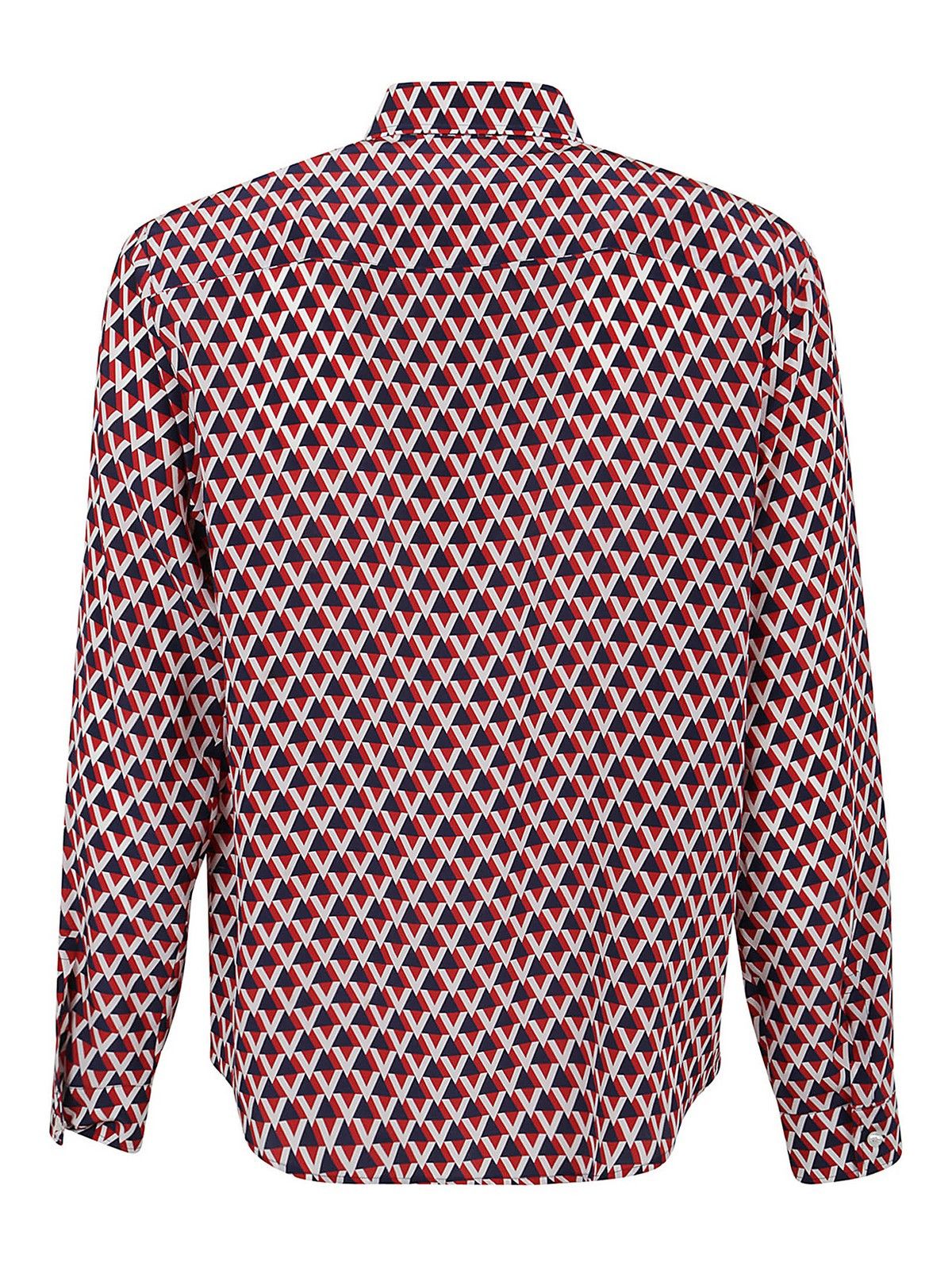 Valentino o1y0525 Patterned Shirt in Multicolor Size US S / EU 44-46 / 1 - 2 Thumbnail