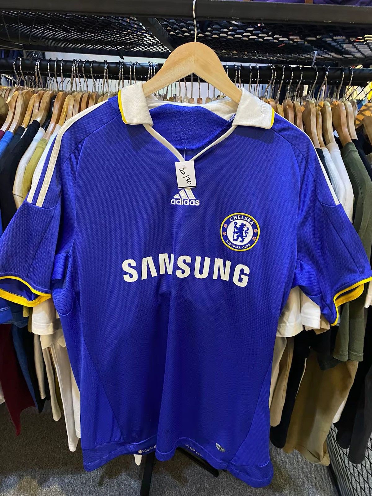 Adidas Chelsea 08/09 Home Shirt Vintage Size US M / EU 48-50 / 2 - 1 Thumbnail