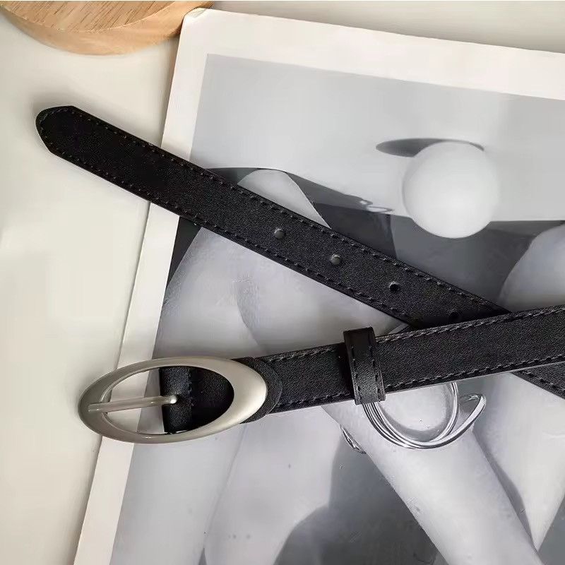 Other Oval Buckle Western Belt Size ONE SIZE - 4 Thumbnail