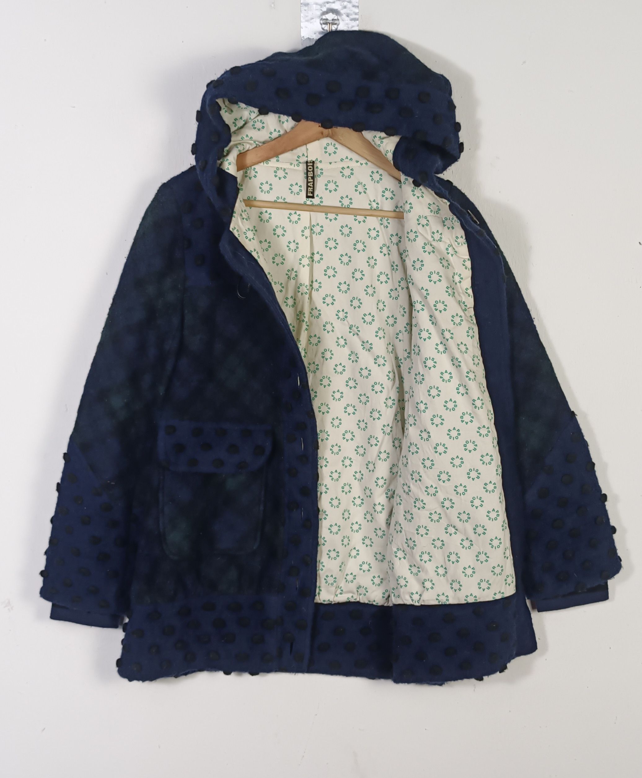 Ne-Net Frapbois Issey Miyake Hoodie Polka Dot Button Jacket Size US M / EU 48-50 / 2 - 2 Thumbnail