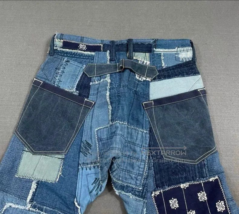 Junya Watanabe Junya Watanabe 15ss Patchwork Denim Jeans. Size US 40 / EU 56 - 4 Thumbnail