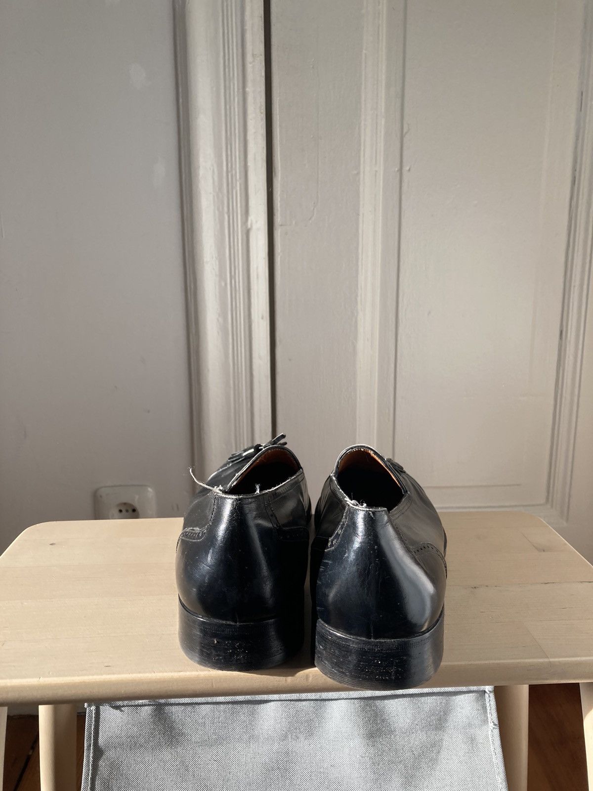 Salvatore Ferragamo Vintage Salvatore Ferragamo Leather Tassel Loafers Size US 9 / EU 42 - 6 Thumbnail