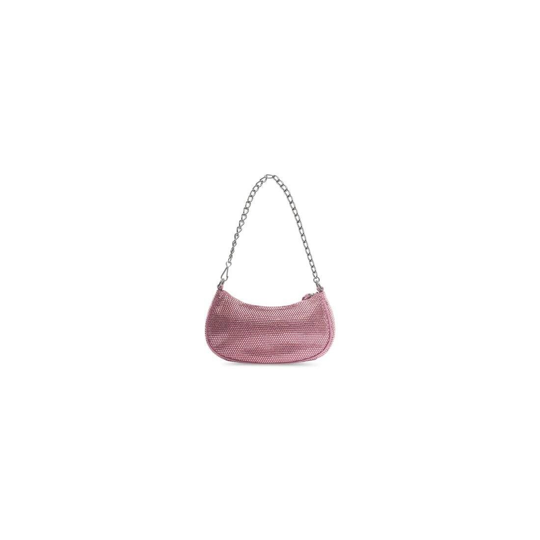 Balenciaga o1mt1gz0525 Size: OS / Le Cagole Mini Bag Rhinestones Size ONE SIZE - 4 Thumbnail