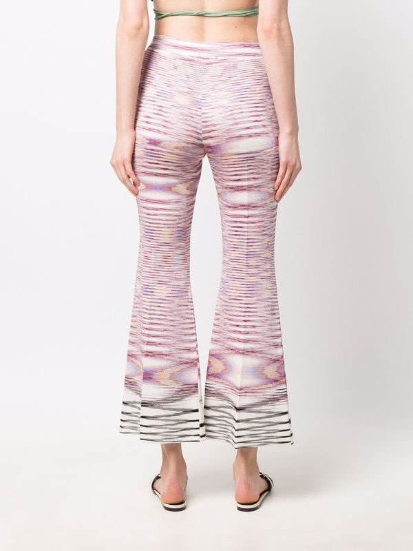 Missoni o1mle0824 Knitted Trousers in Multicolor Size 28" / US 6 / IT 42 - 5 Thumbnail