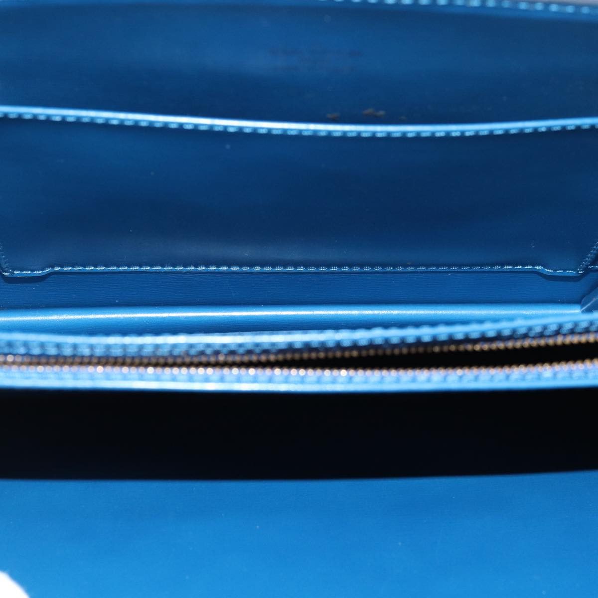 Louis Vuitton LOUIS VUITTON Epi Capuchin Shoulder Bag Blue M52345 Size ONE SIZE - 9 Thumbnail