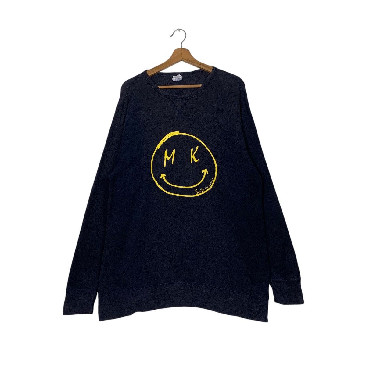 Japanese Brand Smile Mai Kuraki Crewneck Sweatshirt Size US XL / EU 56 / 4 - 1 Thumbnail