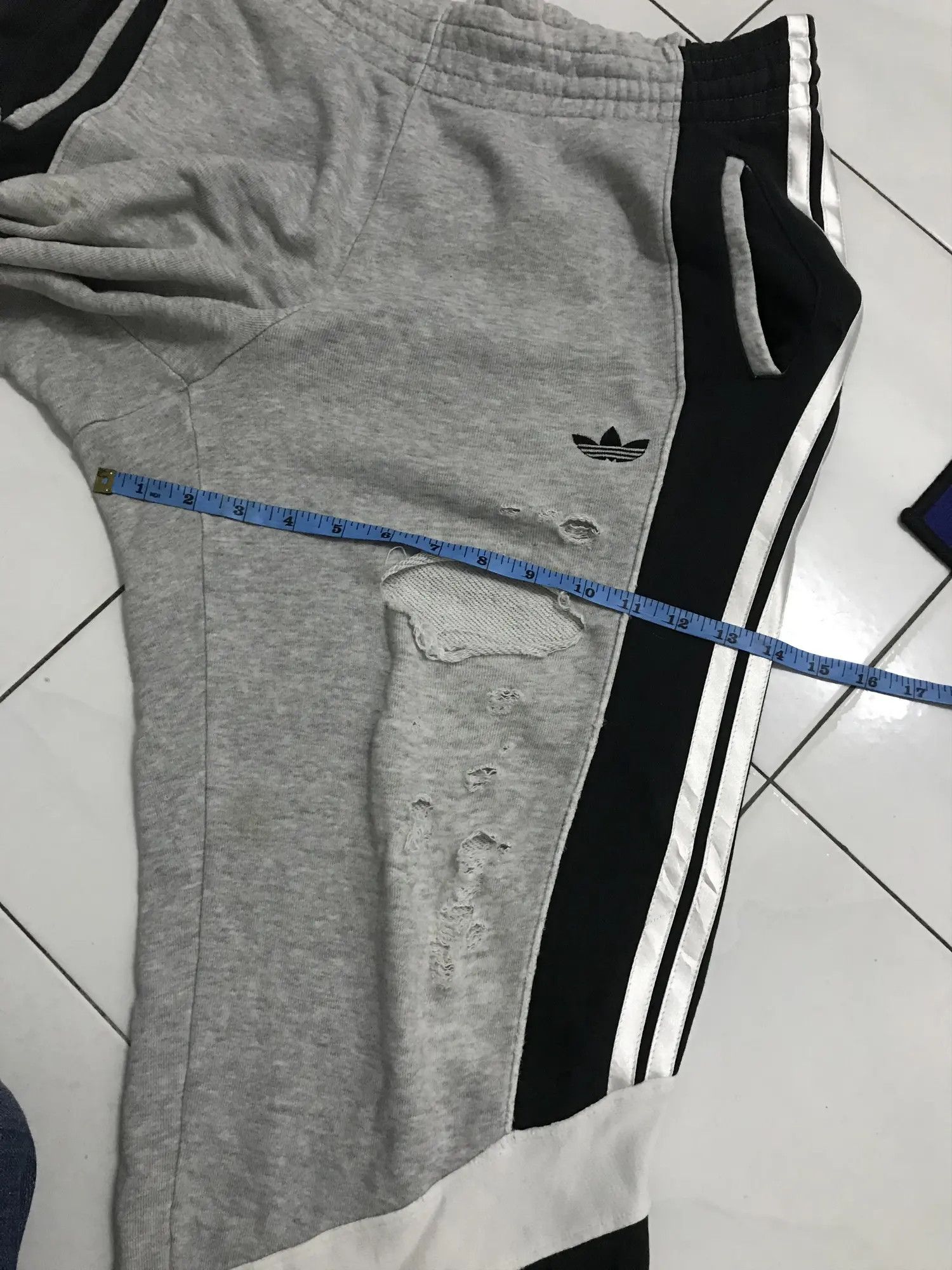 Adidas Adidas Trashed Distressed Jogger Size US 34 / EU 50 - 15 Thumbnail