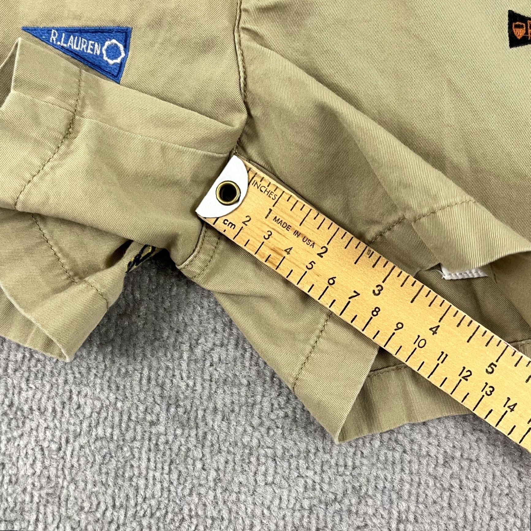 Polo Ralph Lauren Polo Ralph Lauren Shorts Women Size 2 / 3.5" Brown Chino Embroidered School Girl Size 26" / US 2 / IT 38 - 7 Thumbnail