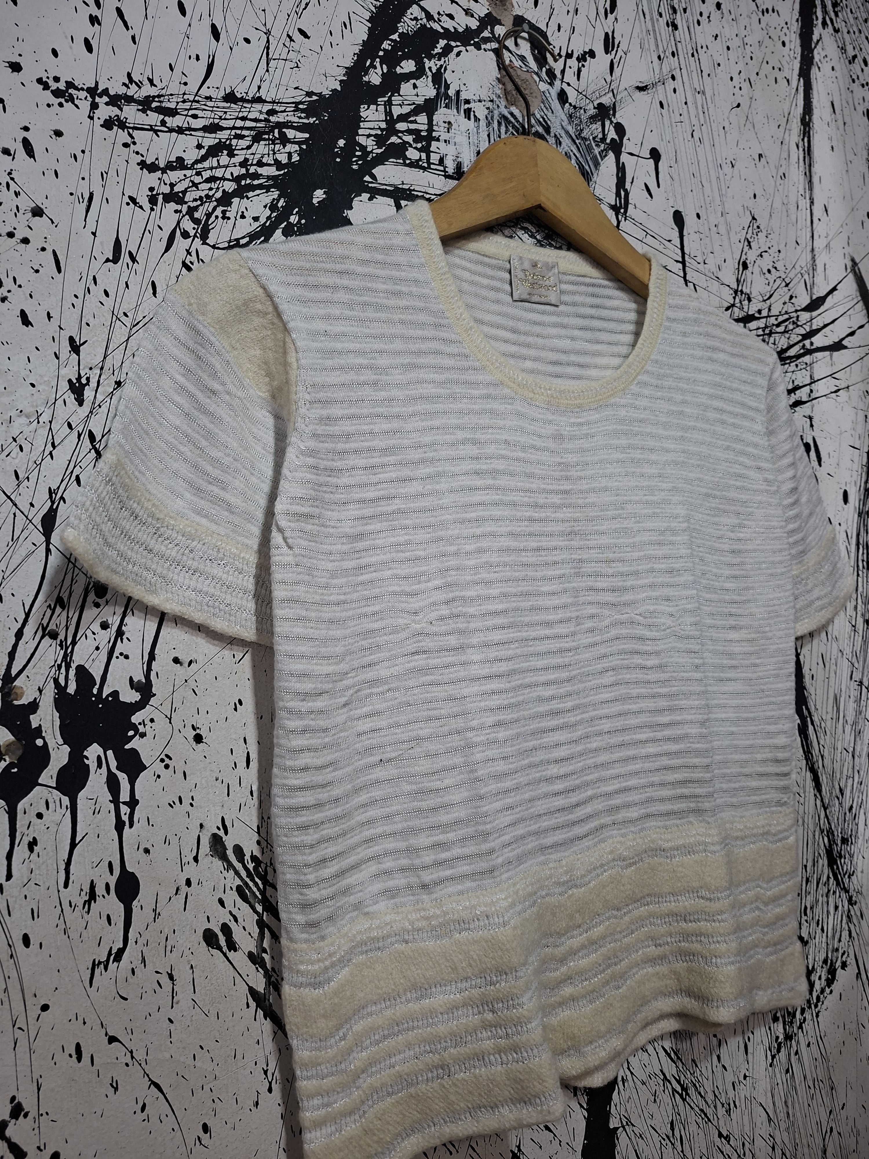 Vivienne Westwood VIVIENNE WESTWOOD KNIT CROPPED T-SHIRT Size M / US 6-8 / IT 42-44 - 2 Thumbnail