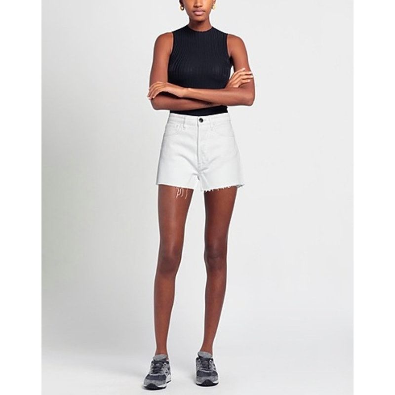 3x1 3x1 NYC White Denim Shorts - Size 25 - Mint Size 25" / US 0 / IT 36 - 1 Thumbnail