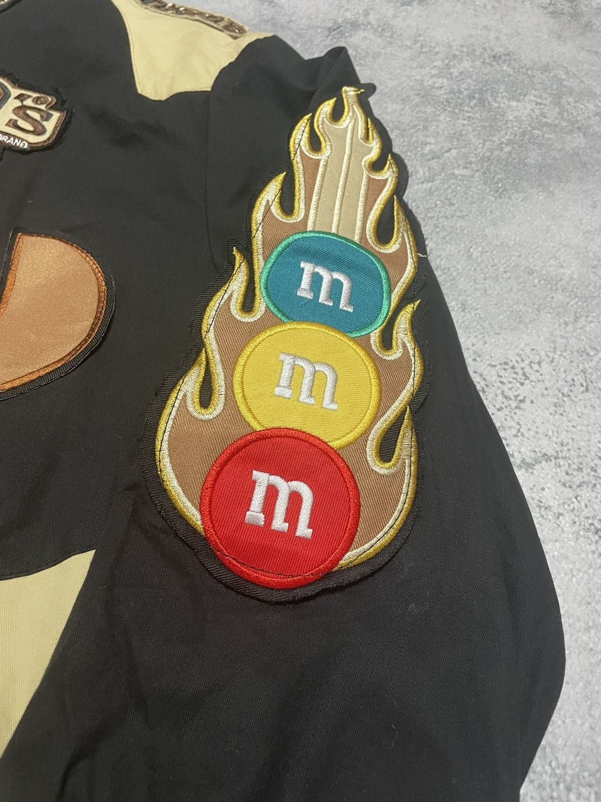 JH Design Vintage M&M's Embroidery Racing Moto Y2K Jacket S Size US S / EU 44-46 / 1 - 5 Thumbnail