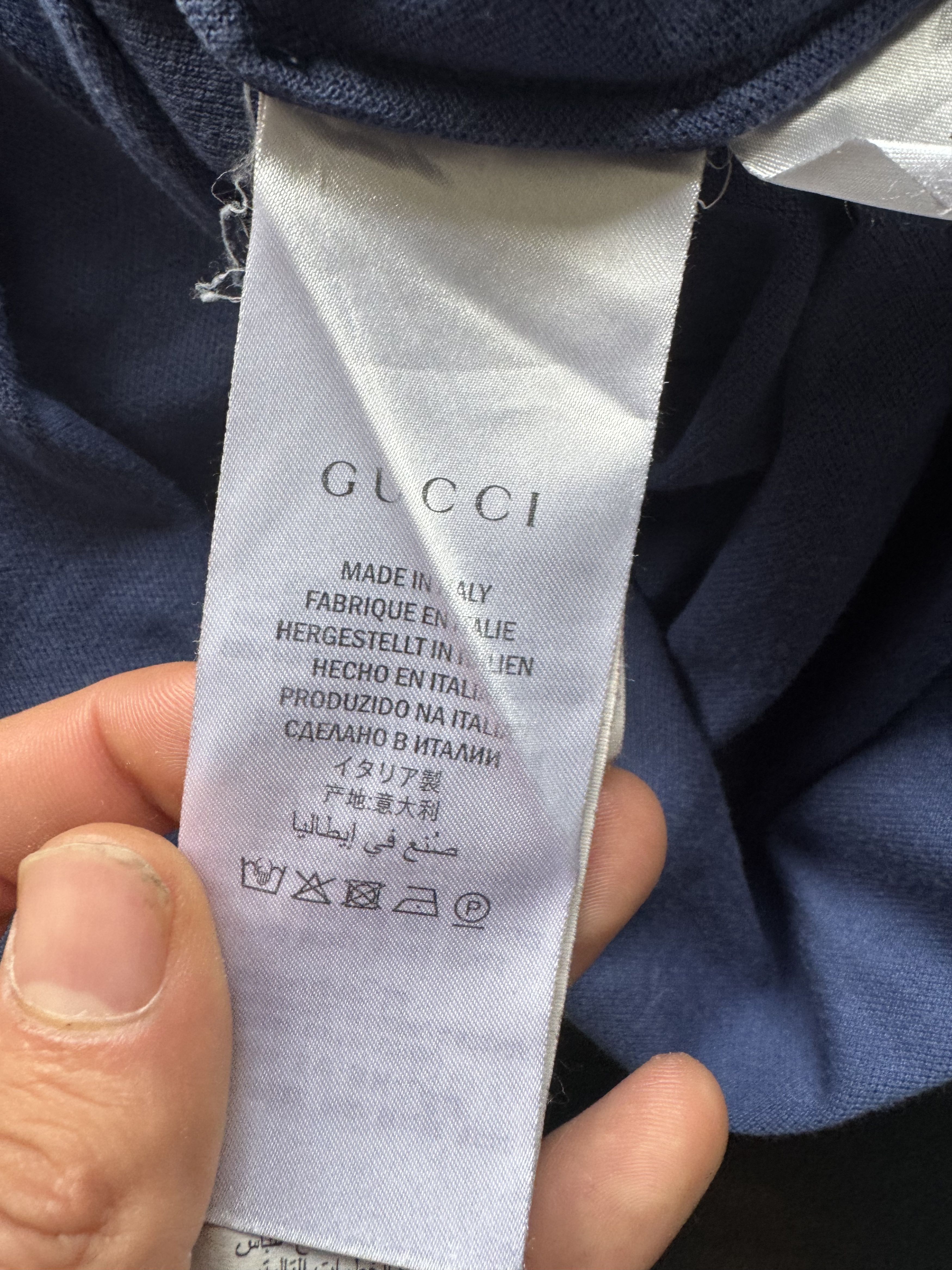 Gucci Pig Motif Cotton Polo Size US M / EU 48-50 / 2 - 11 Thumbnail