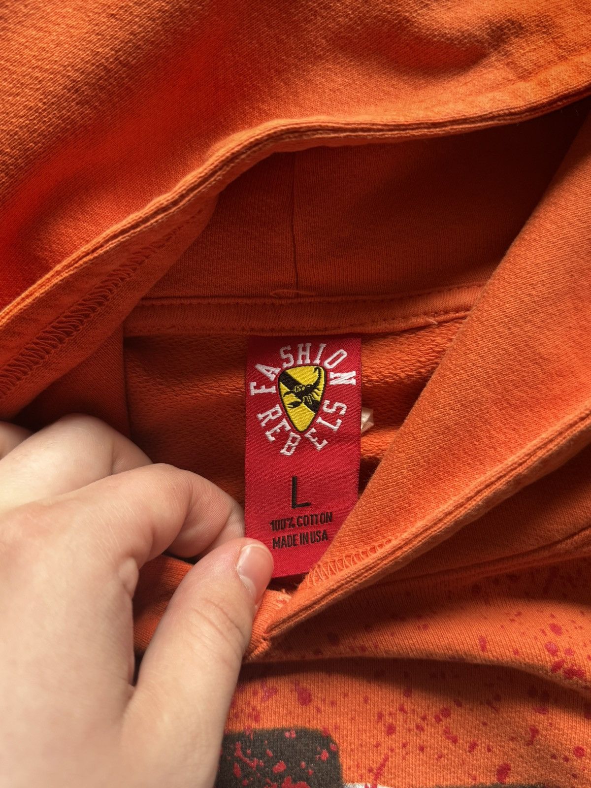 LIMITED ED. Westside Gunn GXFR HWH 10 Hoodie in Orange