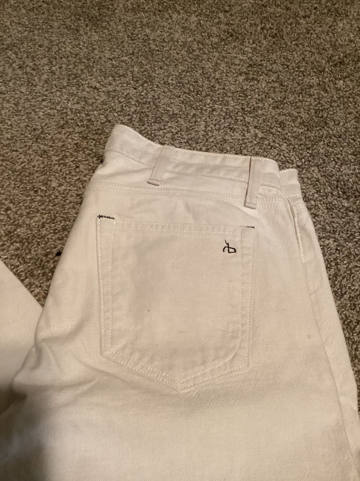Rag & Bone off white rag & bone archive denim sz 34 x32 Size US 34 / EU 50 - 7 Thumbnail