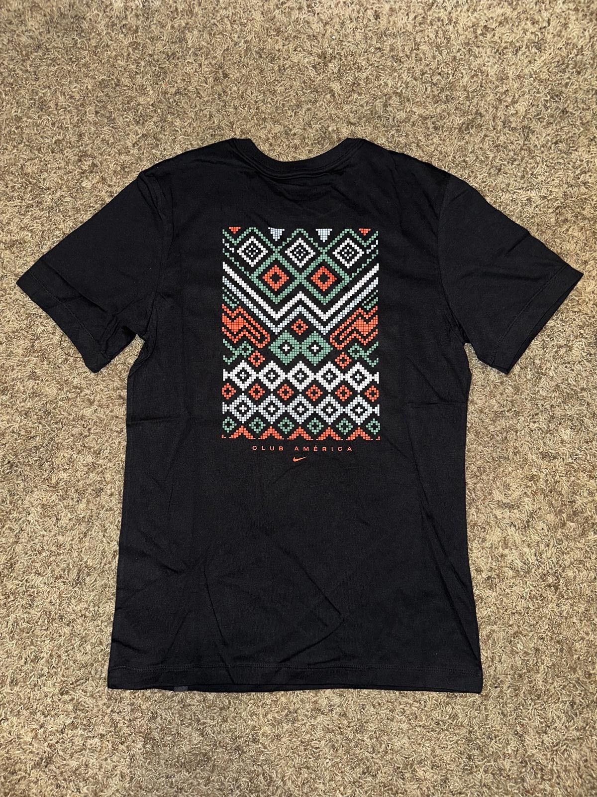Nike Nike Men’s Club America 2021/22 Coapa Black T Shirt Size US S / EU 44-46 / 1 - 8 Thumbnail