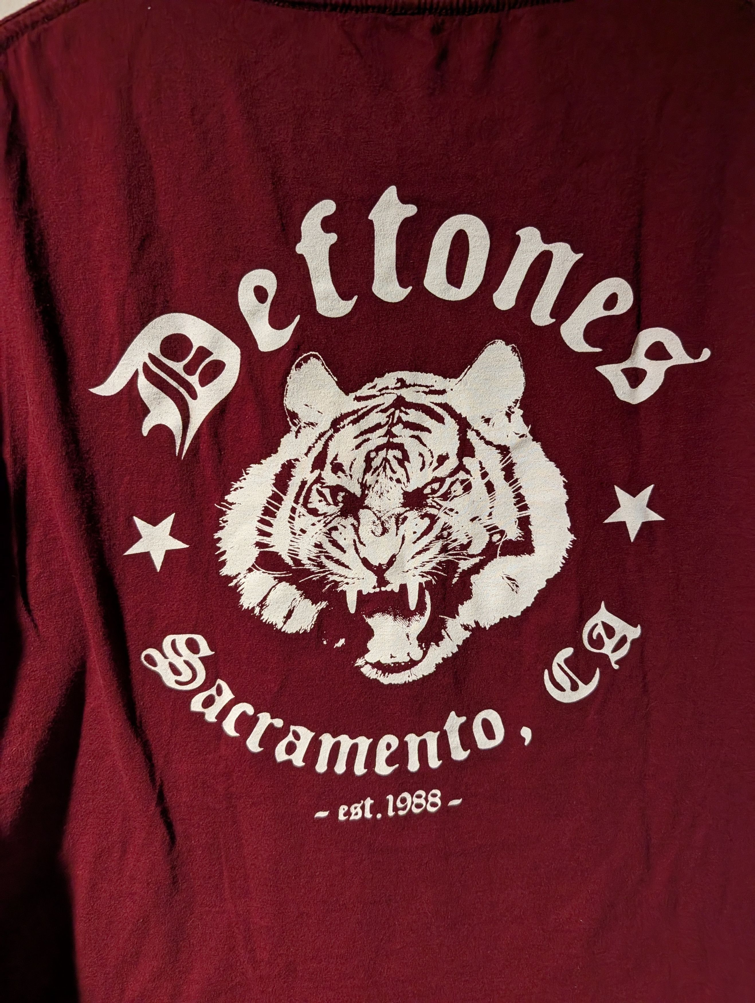 Band Tees DEFTONES T-Shirt Tiger Sacramento CA Est 1988 Rock Band Tee Size US XL / EU 56 / 4 - 5 Thumbnail