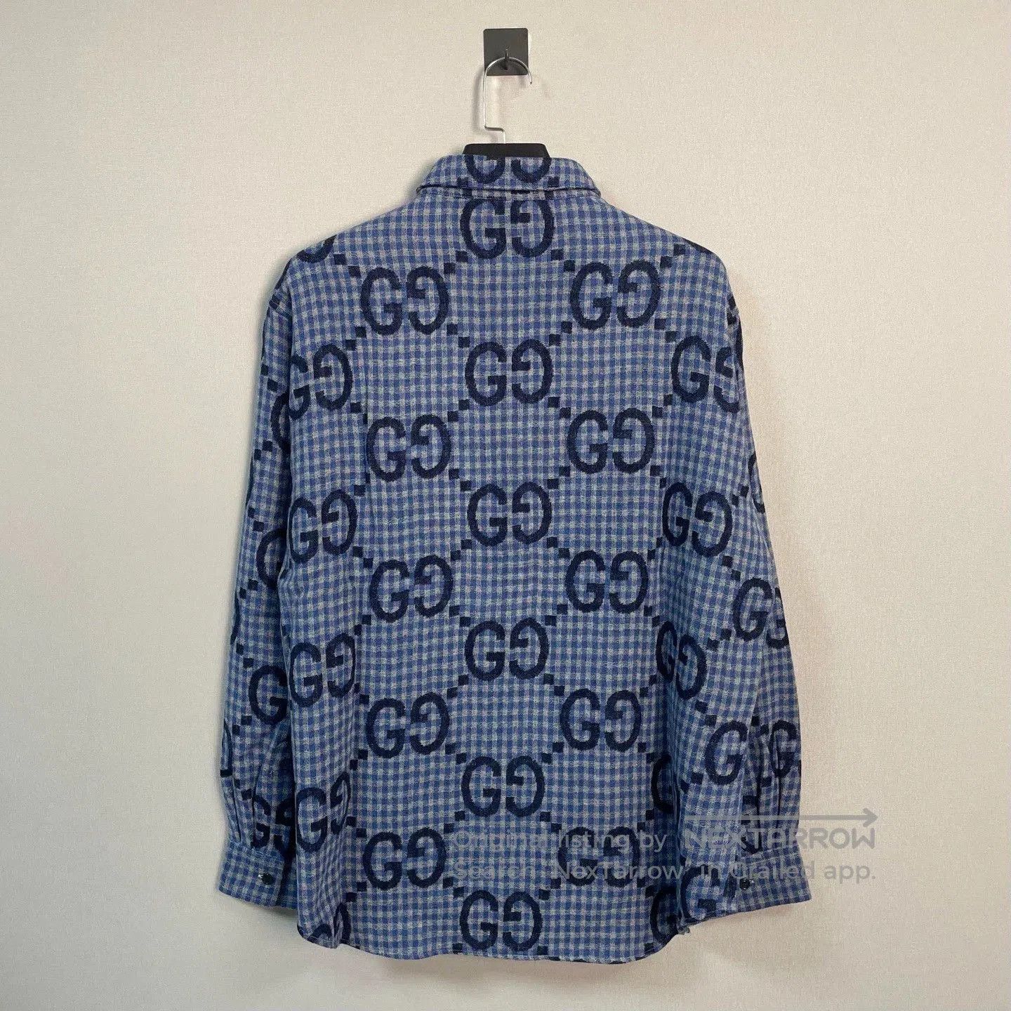Gucci gucci double g check patterned shirt jacket. Size US L / EU 52-54 / 3 - 2 Thumbnail