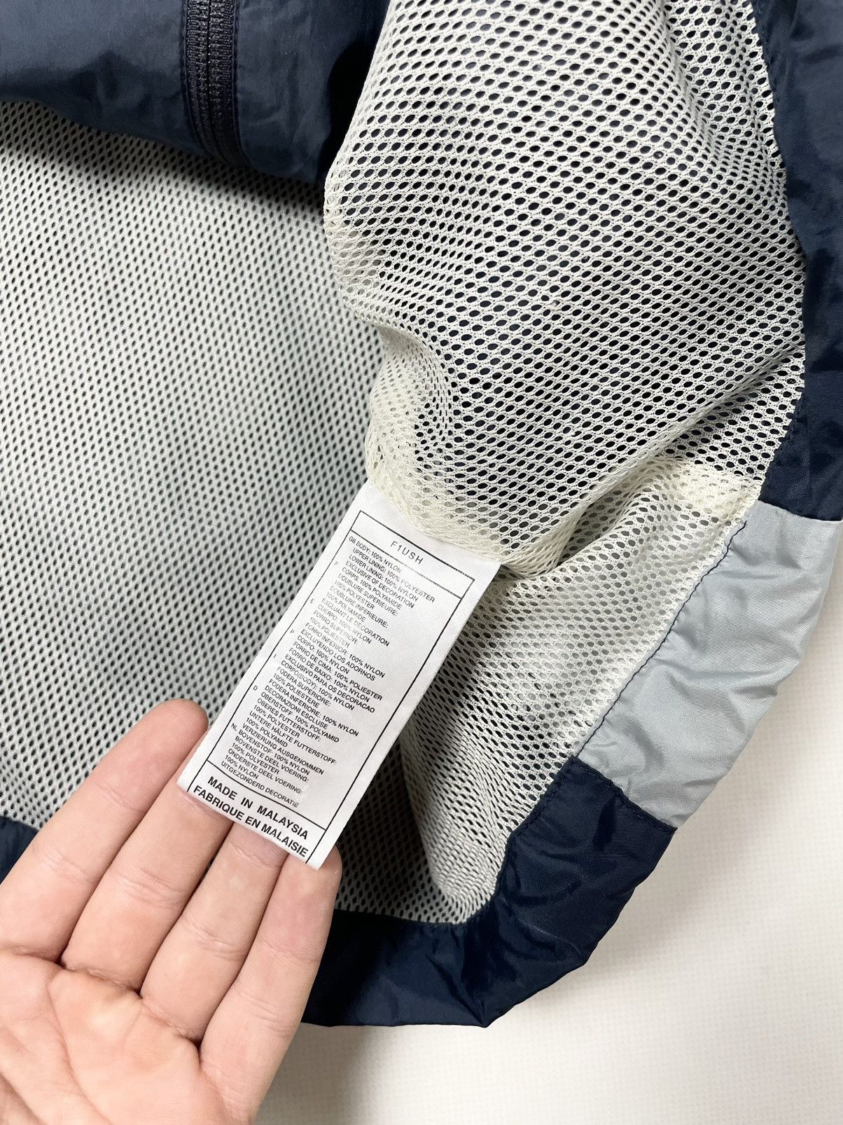 Nike NIKE 🥶 00s vintage nylon blue hooded light jacket Size US XL / EU 56 / 4 - 14 Thumbnail