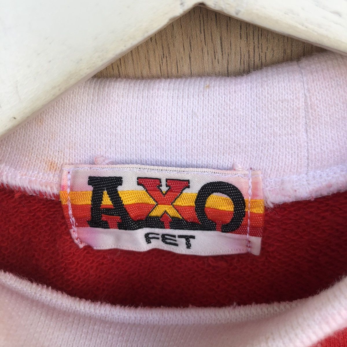 Vintage Vintage Axo Motorcycle Boots Safety Sweatshirt Size US M / EU 48-50 / 2 - 7 Thumbnail