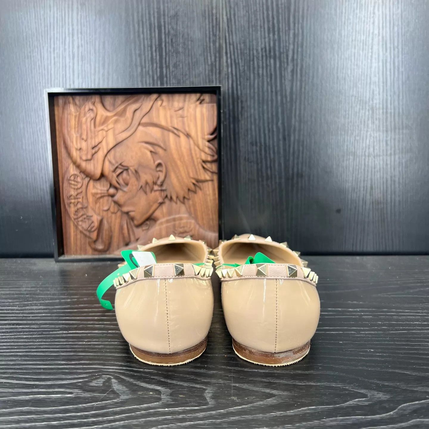 Valentino Valentino Rockstud Patent Leather Nude 39 with box Size US 8.5 / IT 38.5 - 2 Thumbnail