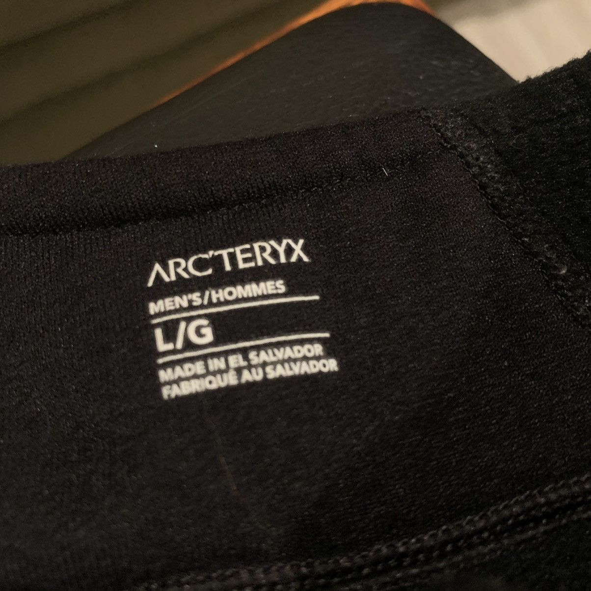 Arc'teryx Arc’teryx Black Rho Heavyweight Zip Neck Size L Size US L / EU 52-54 / 3 - 4 Thumbnail