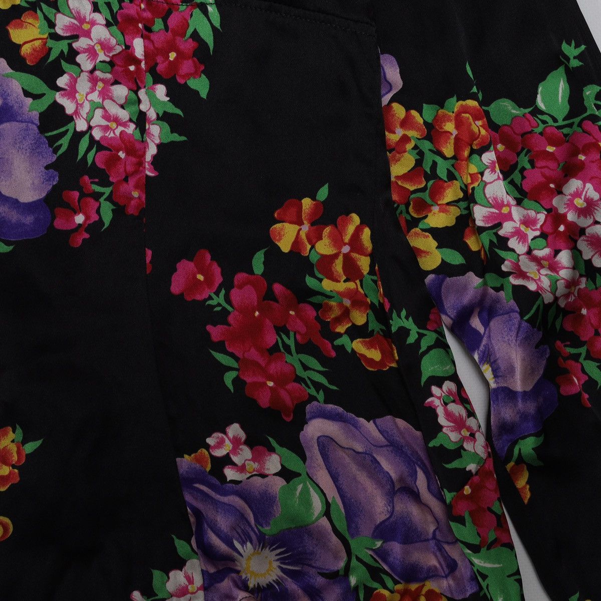 Dolce & Gabbana Dolce Gabbana Silk Printed Shirt Buttons Flowers Floral Size M / US 6-8 / IT 42-44 - 17 Thumbnail
