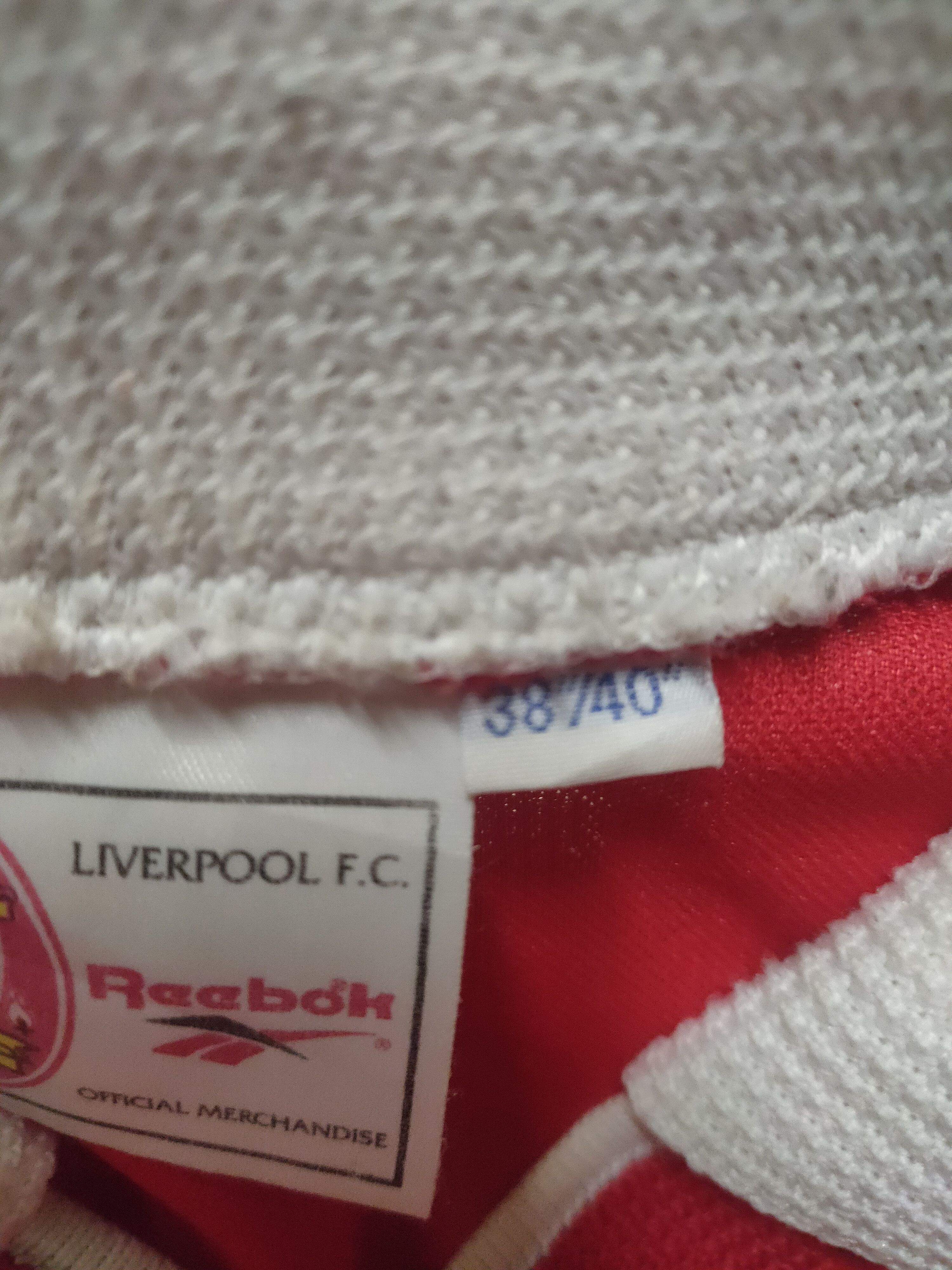 Vintage Vintage LIVERPOOL 1996 1998 Home jersey Size US M / EU 48-50 / 2 - 11 Thumbnail