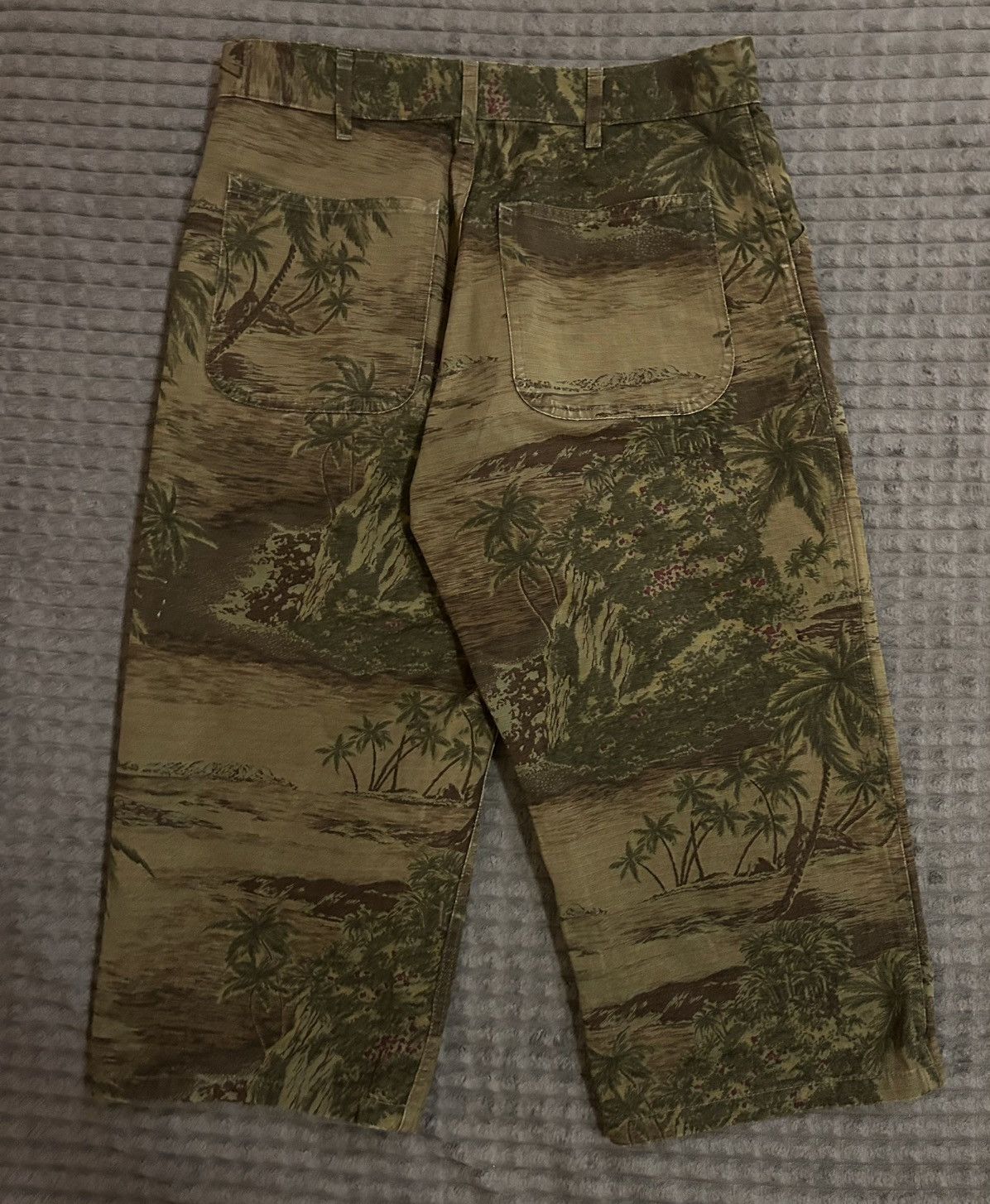 A.P.C. A.P.C palms & beach green shorts Size US 31 - 2 Thumbnail