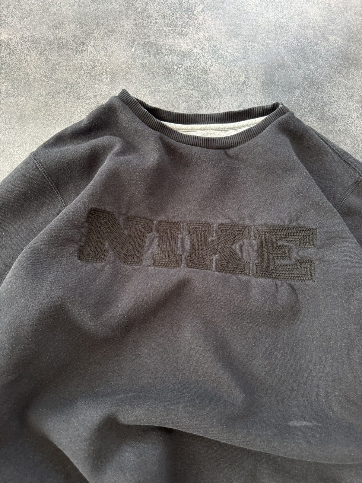 Nike Vintage Nike Big Logo Baggy Crewneck Sweatshirt y2k Size US M / EU 48-50 / 2 - 4 Thumbnail