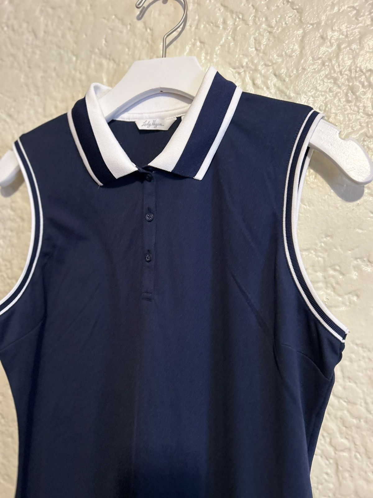 Designer Lady Hagan sleeveless golf polo size medium Size M / US 6-8 / IT 42-44 - 5 Thumbnail