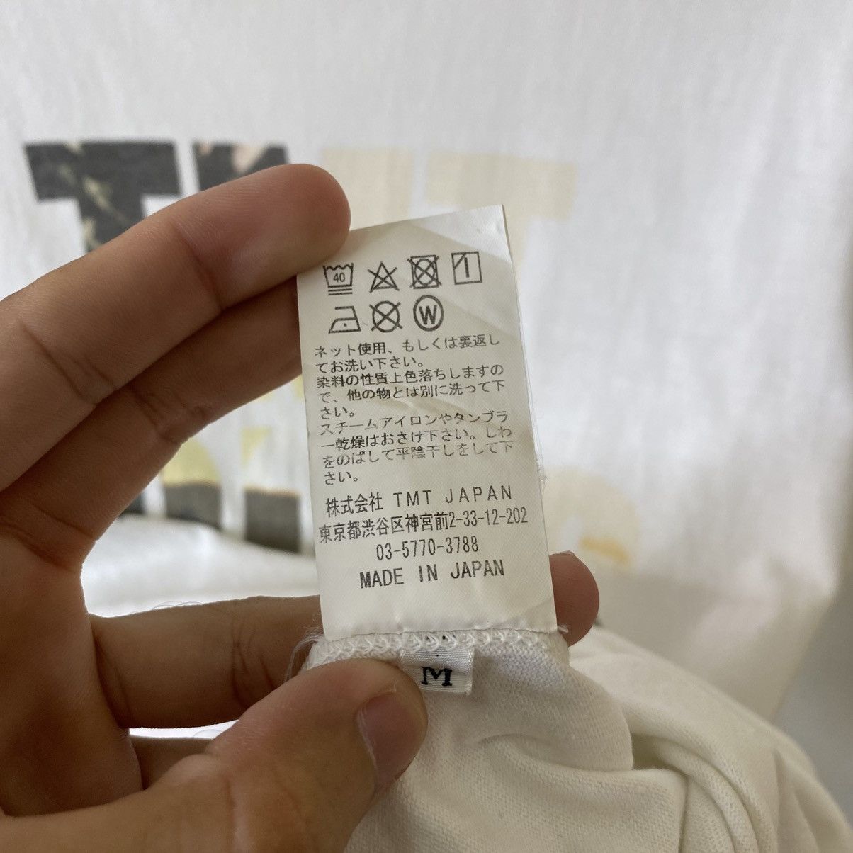 TMT TMT Japan Big 3 White Graphic LS T Shirt Size US M / EU 48-50 / 2 - 6 Thumbnail