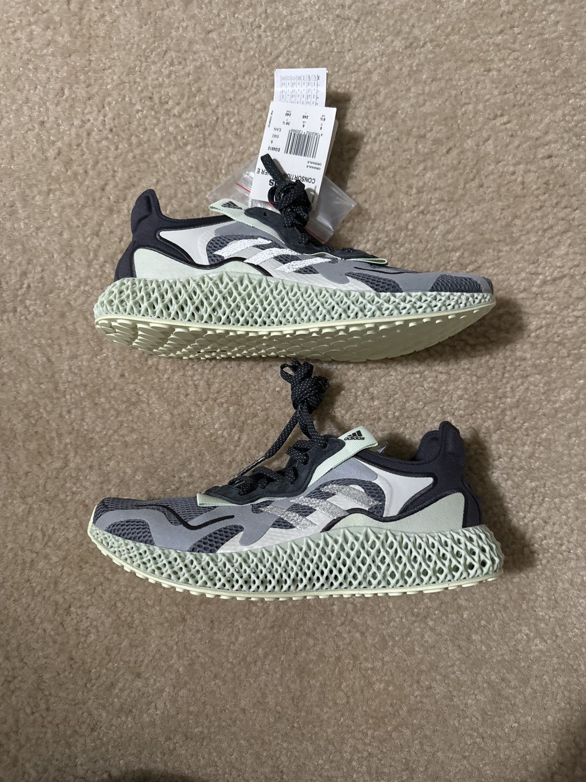Adidas adidas Consortium Runner EVO 4D NEW Size US 6.5 / EU 39-40 - 6 Thumbnail