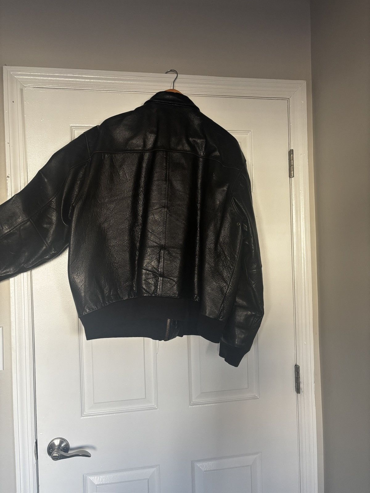 Vintage vintage IBM leather jacket Size US XL / EU 56 / 4 - 3 Thumbnail