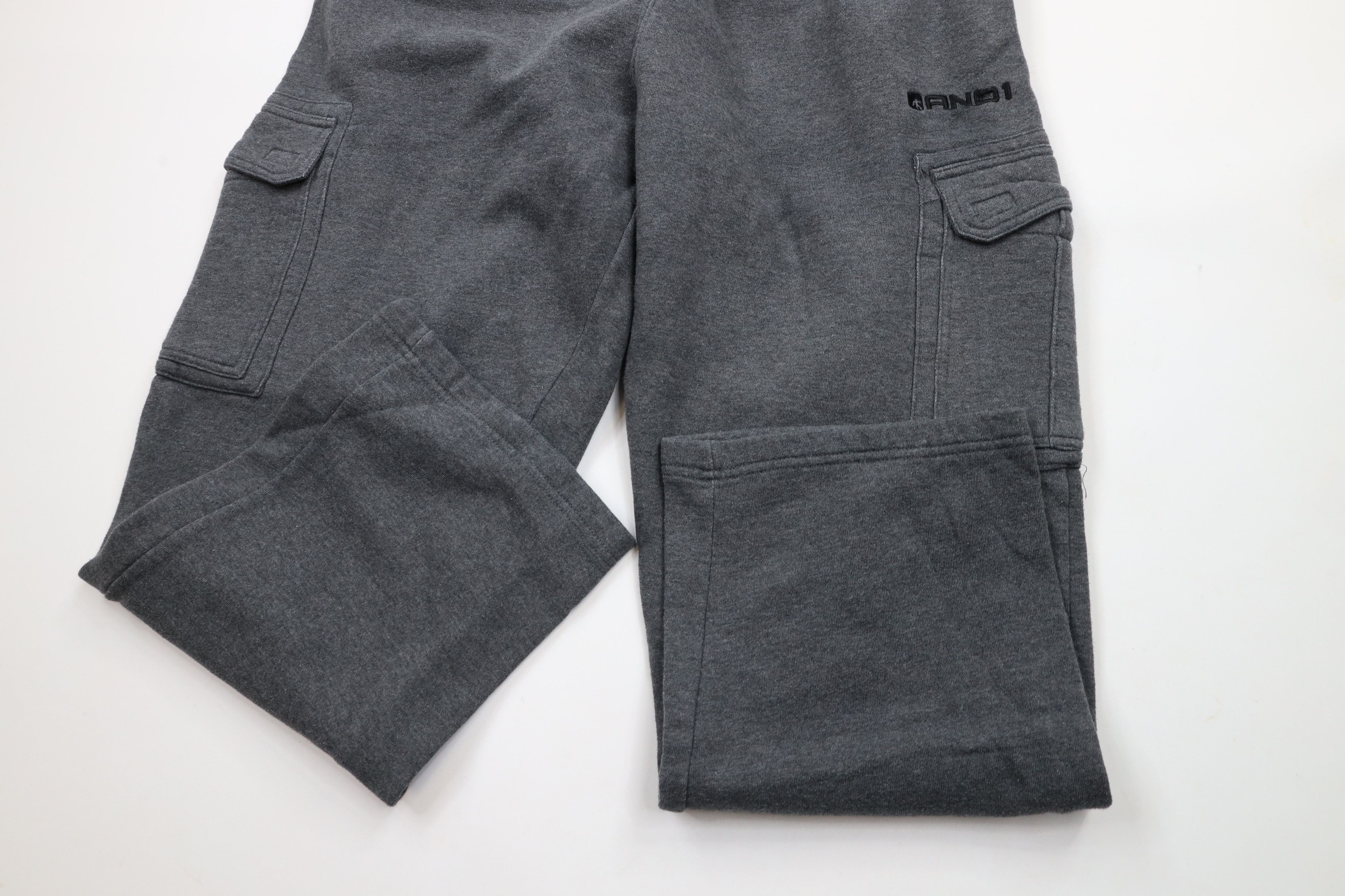Vintage Vintage AND1 And One Basketball Wide Leg Cargo Sweatpants Size US 36 / EU 52 - 7 Thumbnail