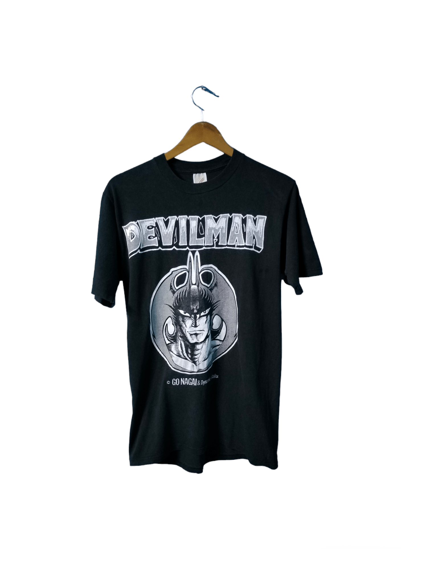 Vintage vintage 90s DEVILMAN tshirt Size US M / EU 48-50 / 2 - 1 Thumbnail