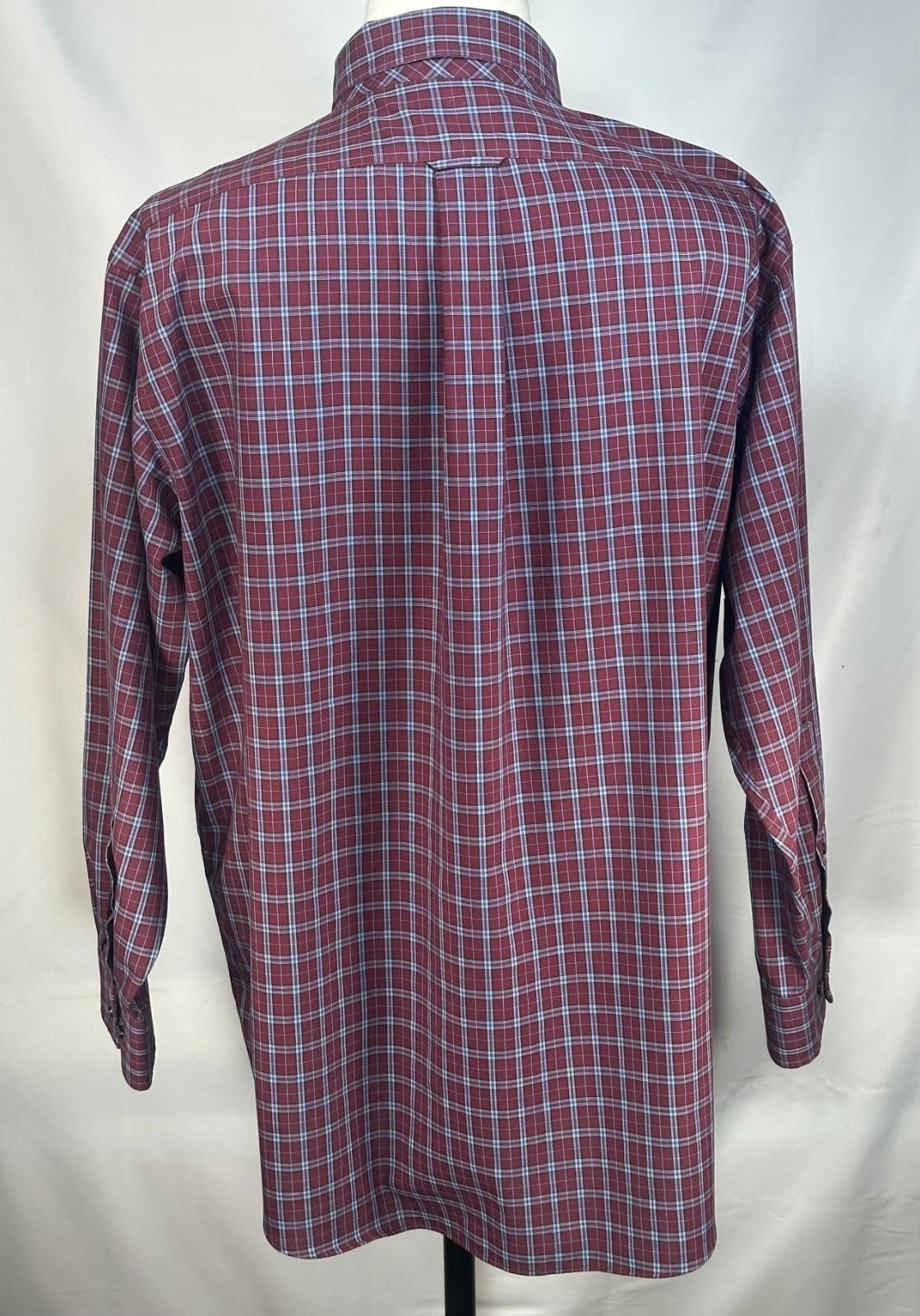 Other Berkley Jensen Wrinkle Free Plaid Button Up Oxford Red XL Size US XL / EU 56 / 4 - 2 Thumbnail