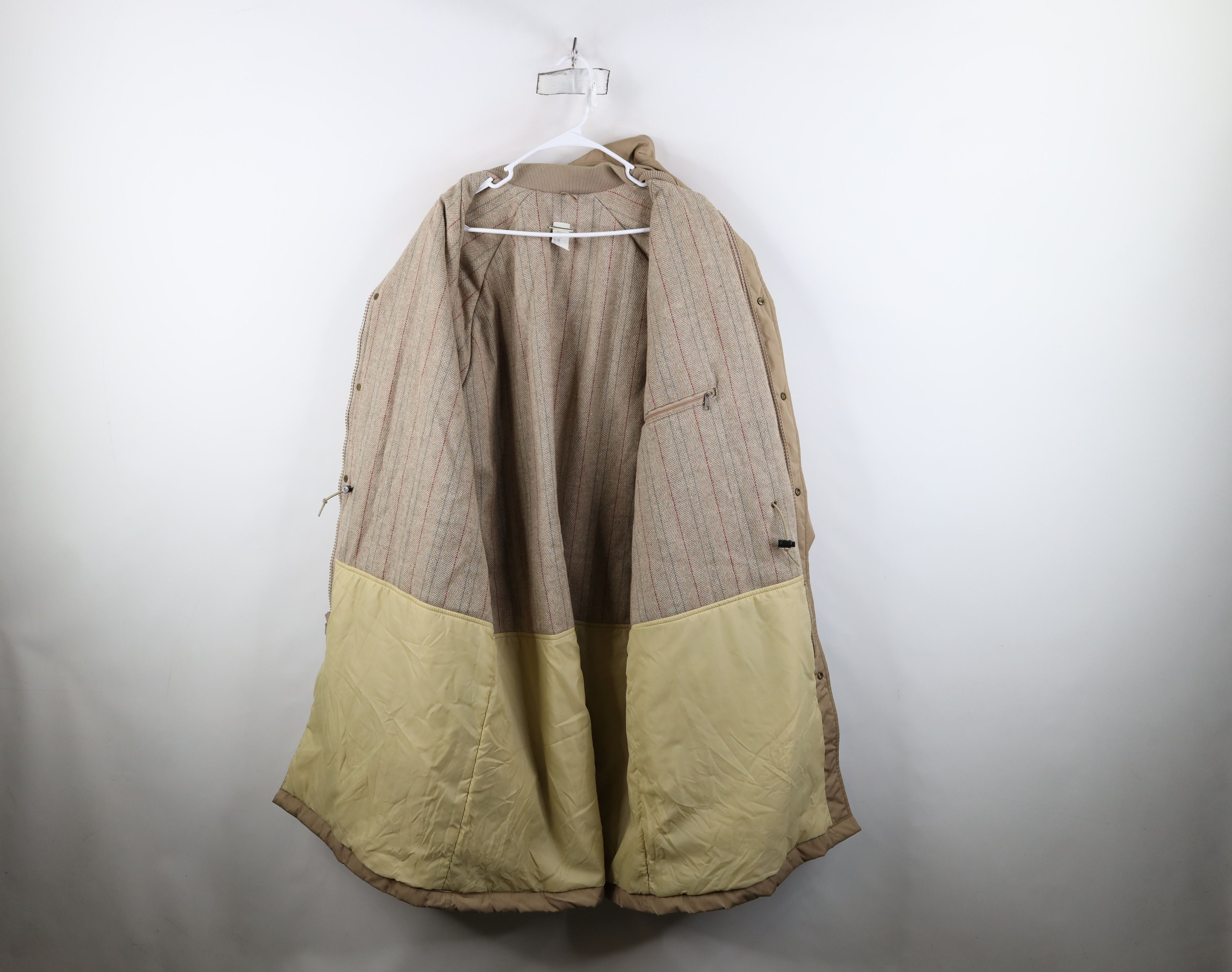 Woolrich Woolen Mills Vintage 90s Woolrich Wool Lined Trench Coat Parka Jacket USA Size US XL / EU 56 / 4 - 10 Thumbnail