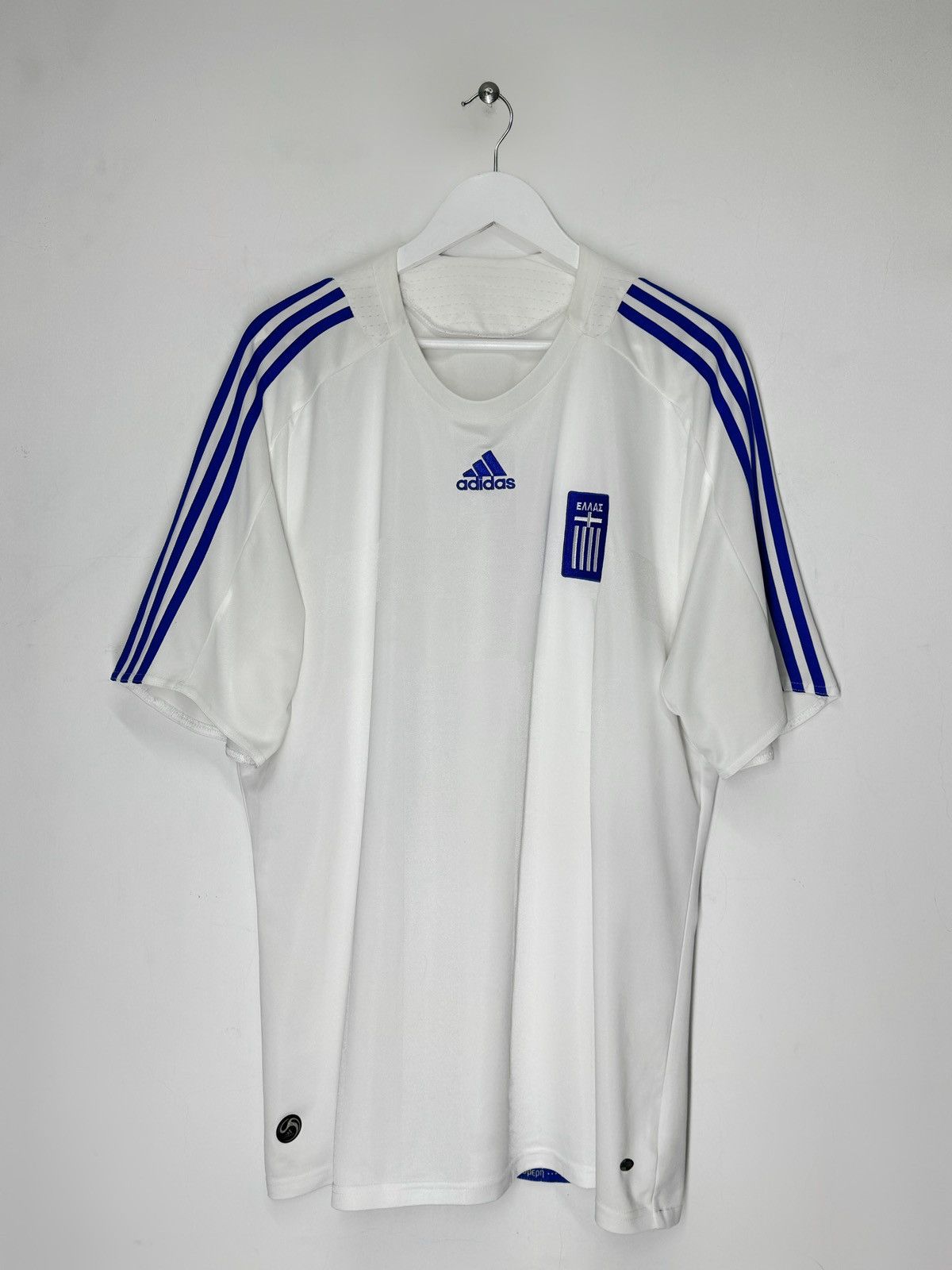 Adidas Adidas Greece 2008 Home Football Shirt World Cup Size US XXL / EU 58 / 5 - 1 Thumbnail