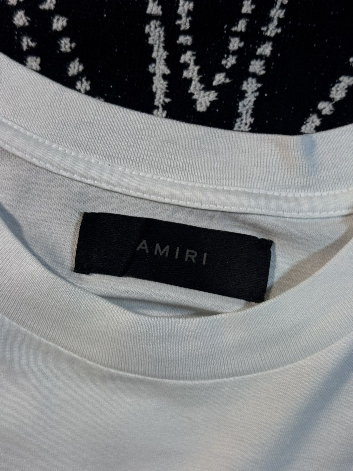 Amiri AMIRI WHITE CORE LOGO TEE Size US S / EU 44-46 / 1 - 7 Thumbnail