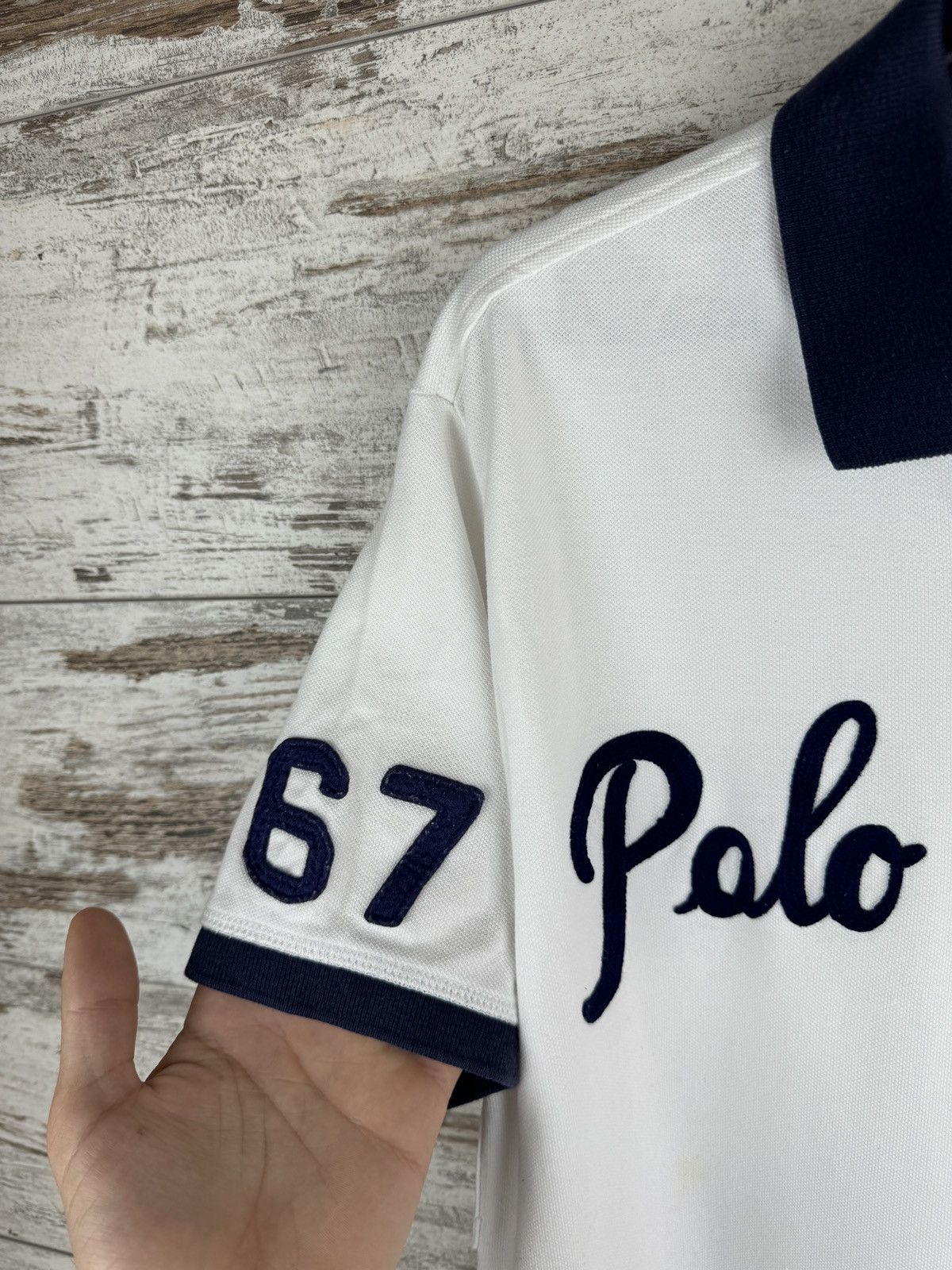 Polo Ralph Lauren × Vintage Mens Vintage Polo Ralph Lauren rugby polos y2k rare t-shirt Size US L / EU 52-54 / 3 - 4 Thumbnail