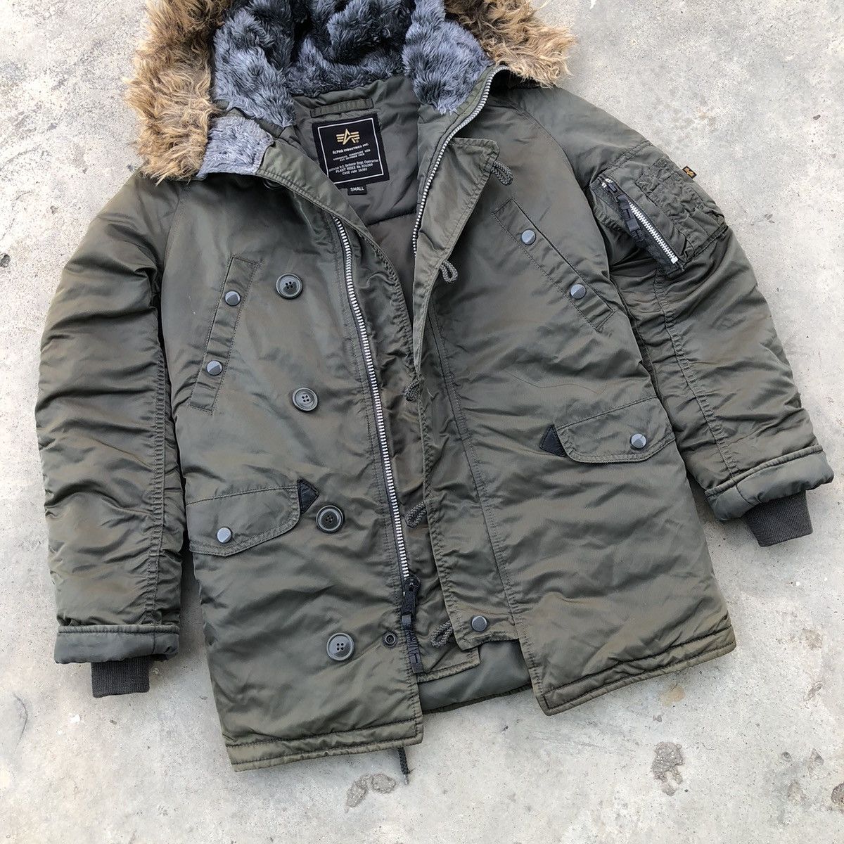 Alpha Industries VTG Alpha Industries Extreme Cold Weather Type N-3B Jacket Size US S / EU 44-46 / 1 - 3 Thumbnail