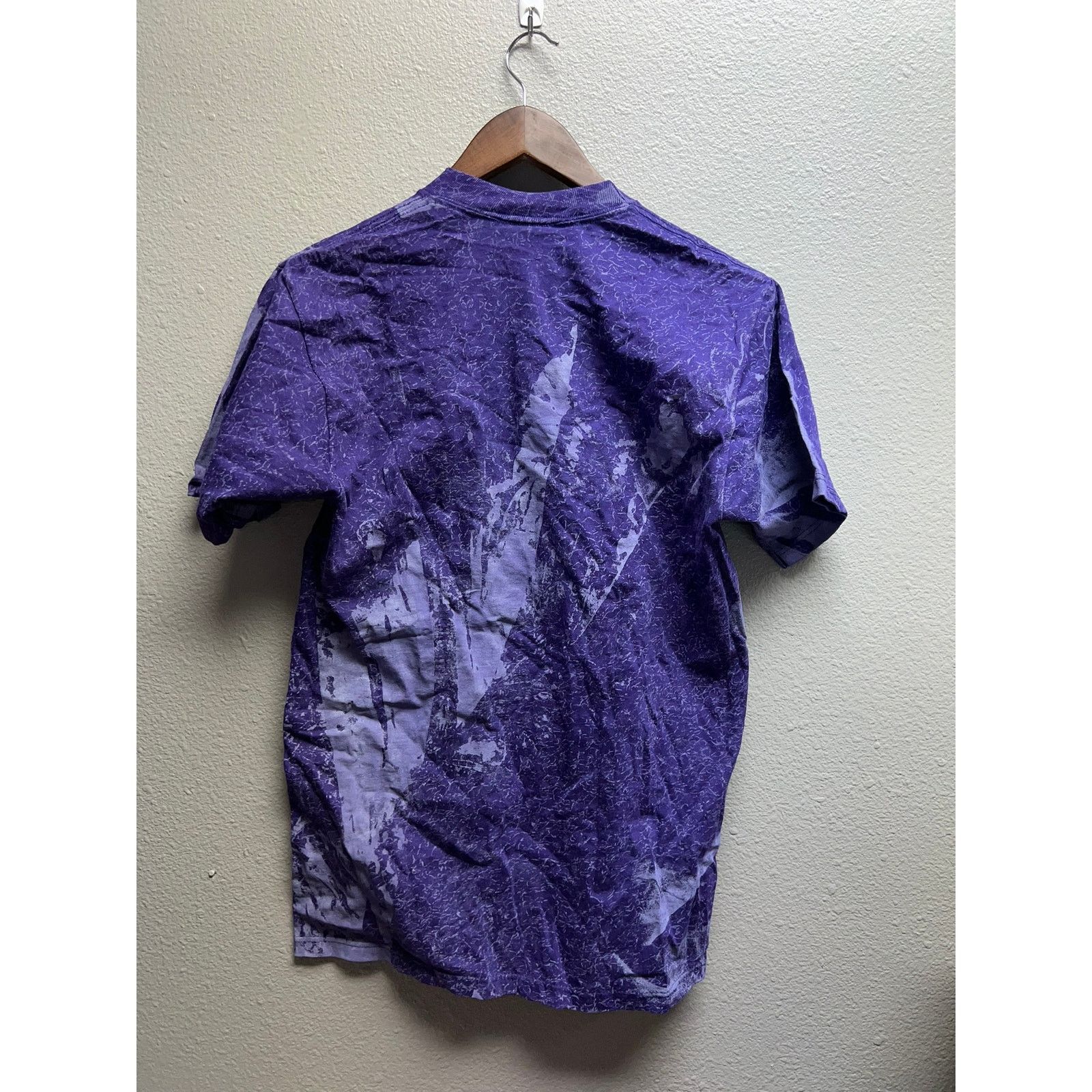 Jerzees 90s Vintage Jerzees Purple Blank Paint Shirt Tee VTG 1990s M Size US M / EU 48-50 / 2 - 7 Thumbnail