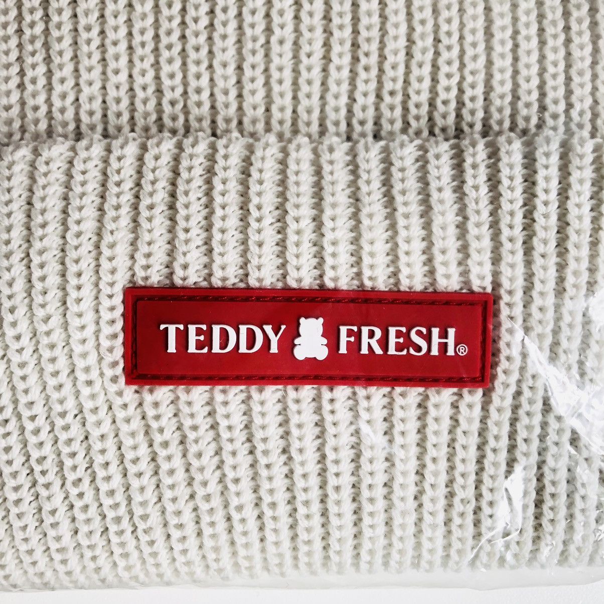 Teddy Fresh Teddy Fresh CLASSIC RUBBER PATCH BEANIE Size ONE SIZE - 2 Thumbnail