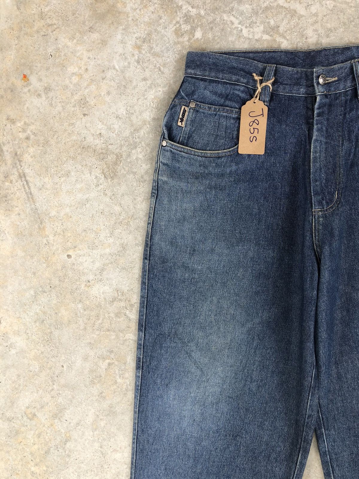 Vintage Sohk Embroidered Jeans Baggy Jeans Hip Hop Distressed Jeans Size US 34 / EU 50 - 4 Thumbnail