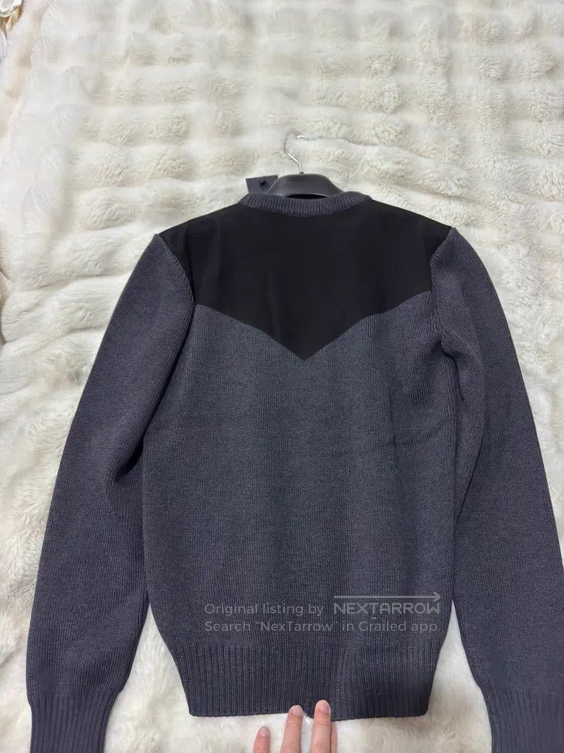 Saint Laurent Paris Saint Laurent Paris Original Sheepskin Patched Men's Sweat Size US M / EU 48-50 / 2 - 3 Thumbnail