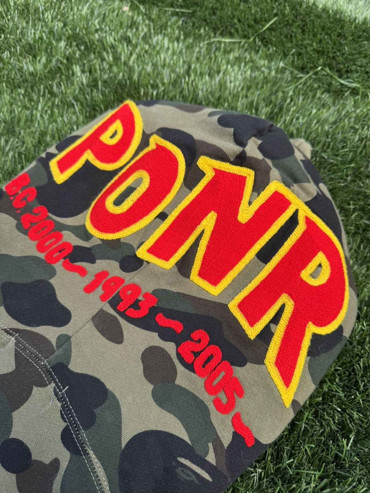 Bape BAPE Camo PONR Shark Full Zip Hoodie Size US XL / EU 56 / 4 - 7 Thumbnail